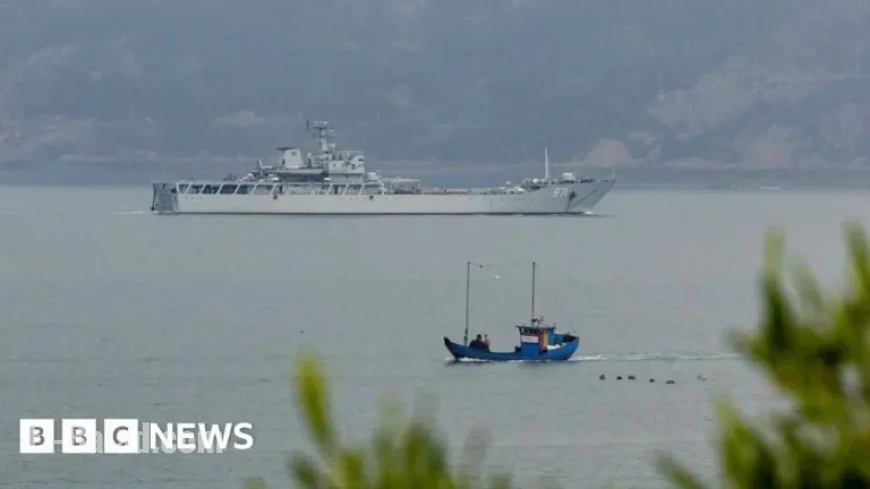 China Conducts Military Drills Near Taiwan to Warn Separatist Forces