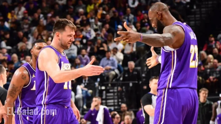 LeBron and Doncic Thrill Fans in Lakers’ Dominant Win Over Kings