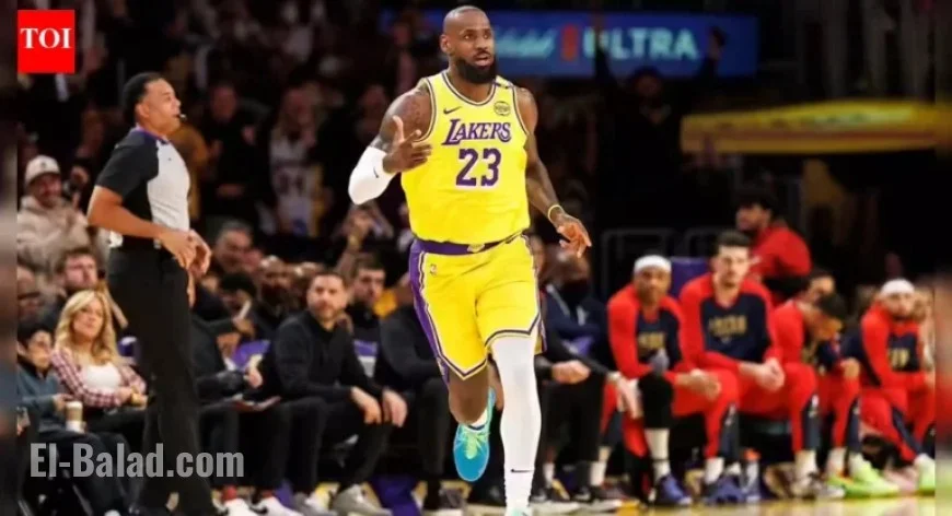 LeBron James Dazzles with Stunning Dunk Against Sacramento Kings