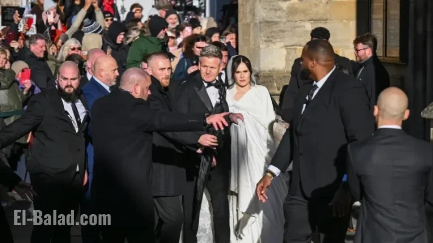 Holly Ramsay Weds Olympian Adam Peaty in England Ceremony