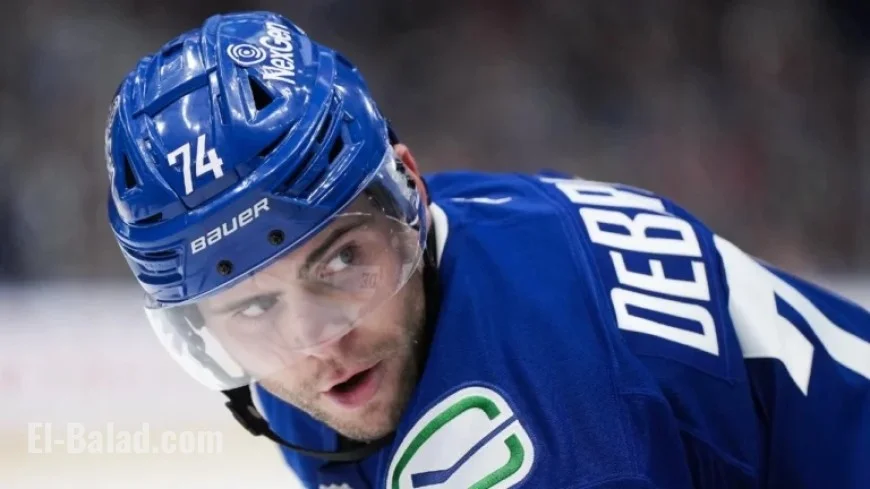 Canucks Scratch Jake DeBrusk for Kraken Matchup