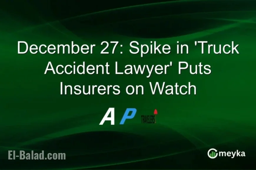 “Insurers Alerted by Surge in Truck Accident Lawyer Claims”