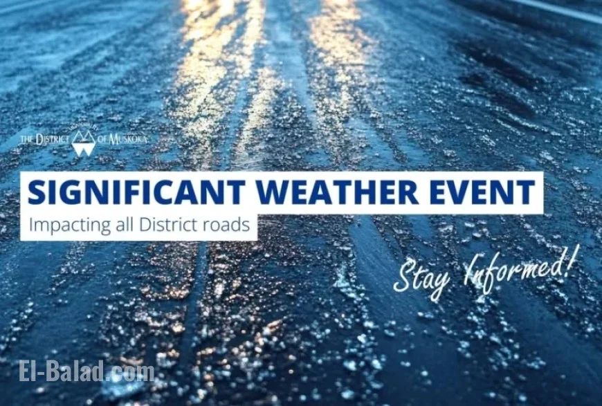 Muskoka District Issues Significant Weather Event Alert