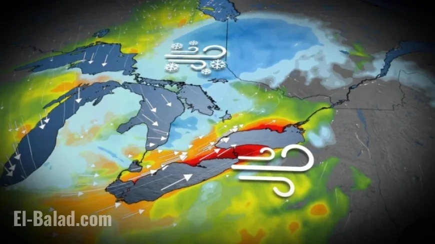 Ontario Faces Power Outages Amid Damaging Winds and Snow Squalls