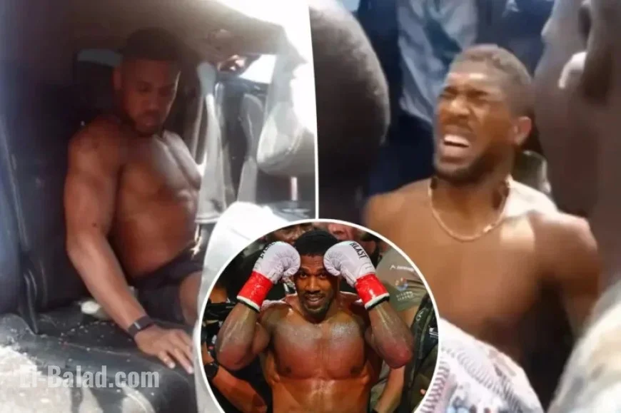 Anthony Joshua Survives Fatal Car Crash in Nigeria After Jake Paul Fight