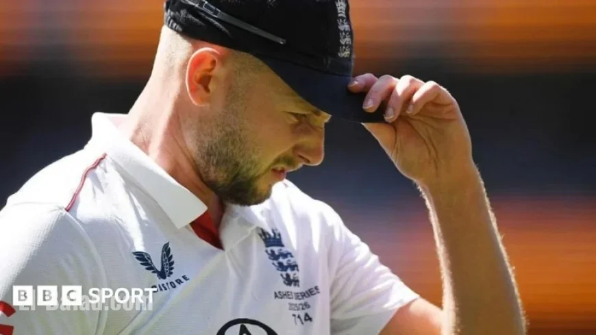 England’s Gus Atkinson Injured, Withdraws from Fifth Ashes Test in Sydney