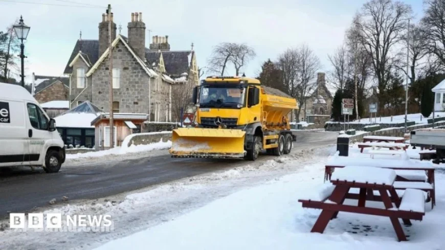 Snow and Gale Warnings Issued for Scotland on New Year’s Day