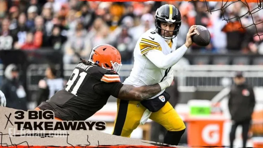 Browns’ Defense Dominates Steelers in Week 17 Victory