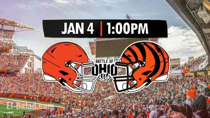 Browns vs. Bengals Week 18 Game Time Revealed