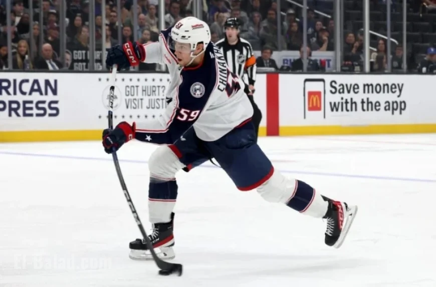 Penguins Secure Yegor Chinakhov Transfer from Blue Jackets