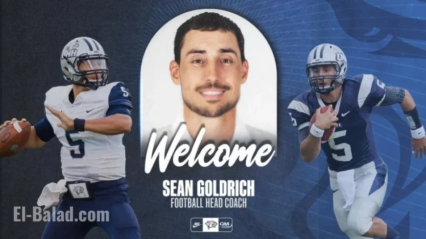 Sean Goldrich ’15 Appointed Head Football Coach at UNH
