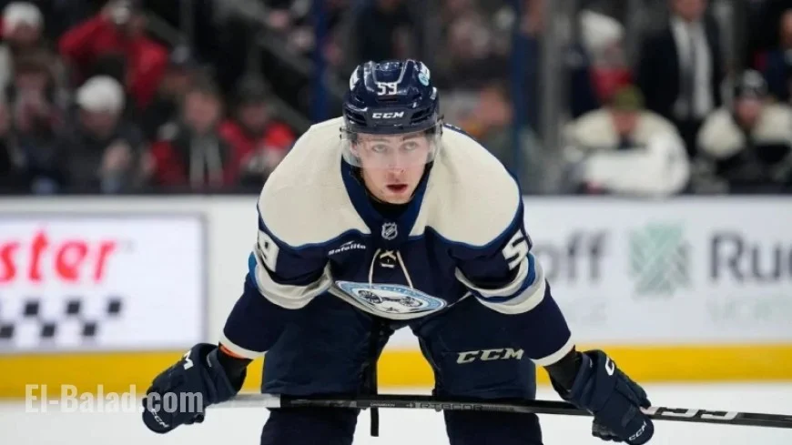 Blue Jackets Trade Yegor Chinakhov to Penguins for Draft Picks