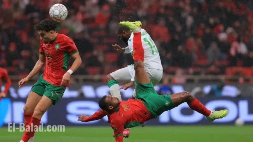 Ayoub El Kaabi Scores Stunning Bicycle Kick for Morocco in African Cup
