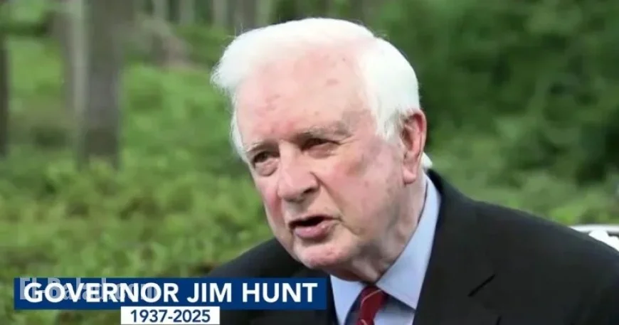 Jim Hunt Honored as Devoted Family Man and North Carolina Champion