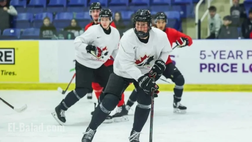 Keaton Verhoeff Debuts with Team Canada at World Juniors