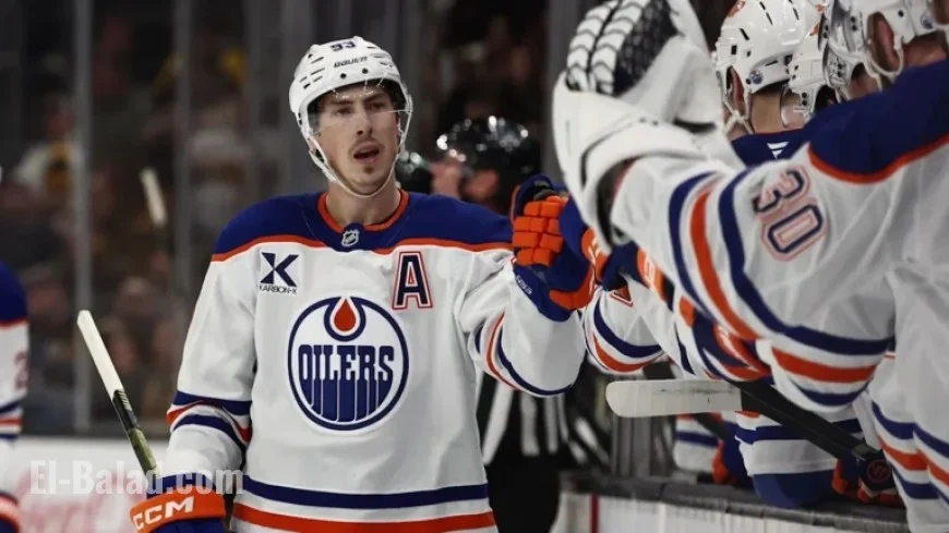Ryan Nugent-Hopkins Nears Oilers Milestone with Two More Assists Needed