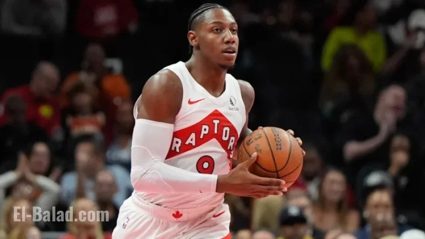 Raptors’ Barrett, Poeltl Absent; Bamba Set for Debut Against Magic