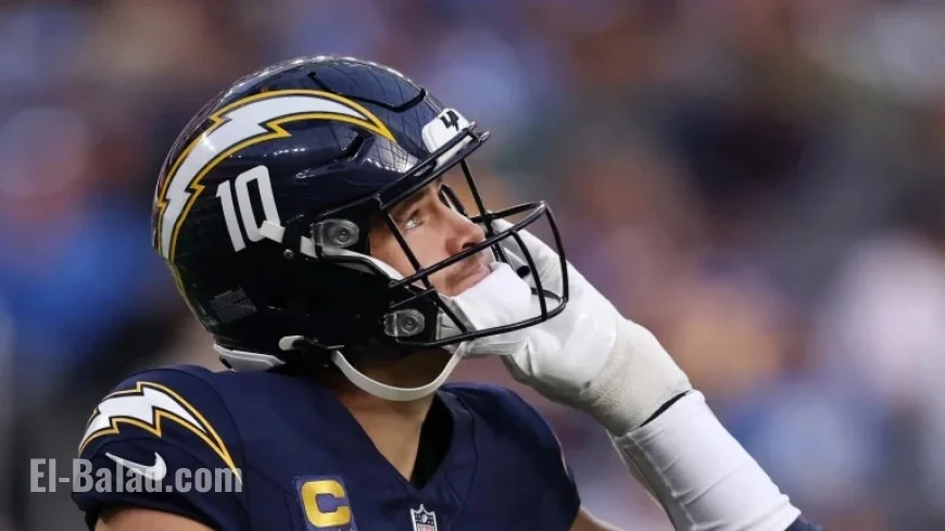 Justin Herbert Out for Sunday’s Game