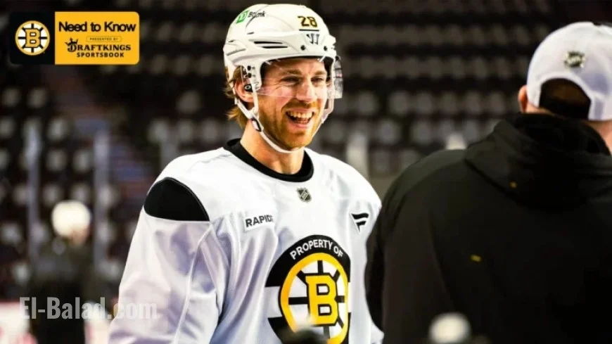 Bruins Face Flames: Essential Game Highlights