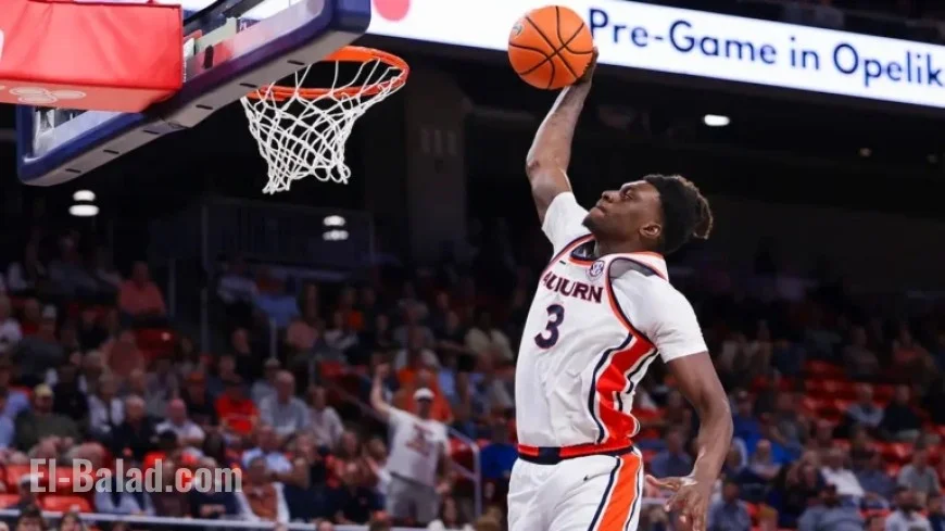 Auburn MBB Faces Queens in Monday’s Non-Conference Finale