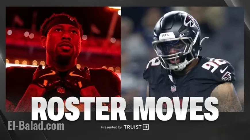 Falcons Promote Chris Blair, Khalid Kareem for Rams Matchup