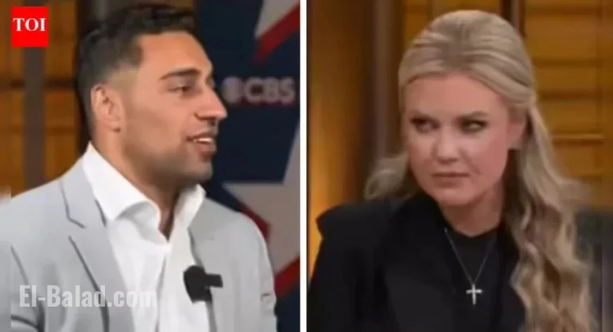 Comedian Parodies Erika Kirk’s Firework Entrance in Viral Video