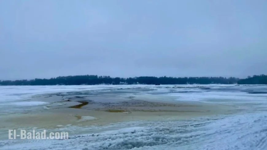 Six Rescued After Snowmobiles Break Through Ice on Lake Vermilion