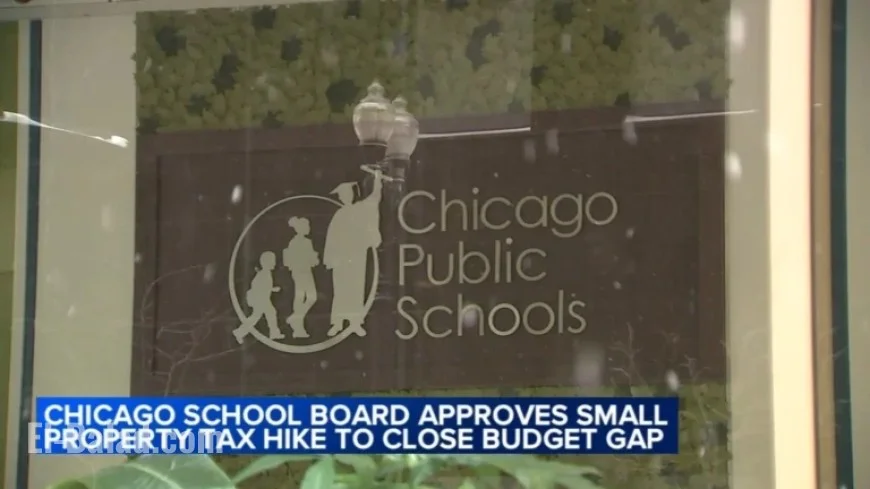 Chicago Public Schools Board Raises Property Taxes to Bridge Budget Gap