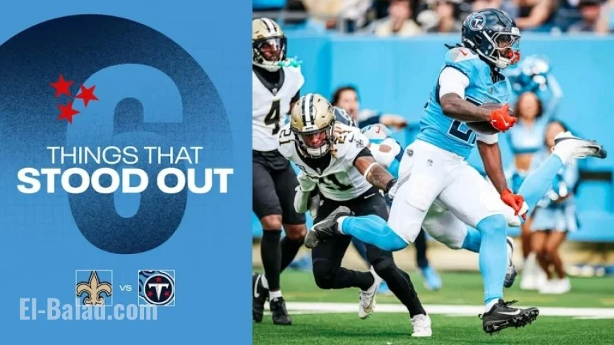 Key Takeaways from Titans’ Defeat to Saints on Sunday
