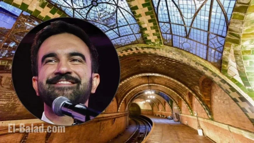 Mayor-Elect Zohran Mamdani Sworn In at Midnight in Old City Hall Subway