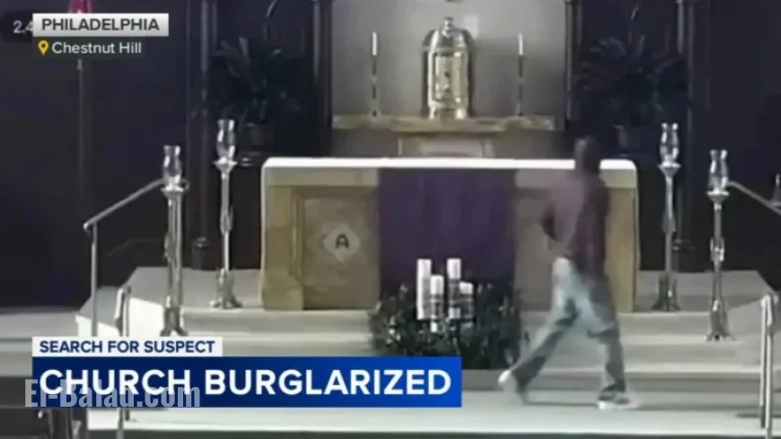 Priest Thwarts Man Stealing from Church Poor Box in Chestnut Hill