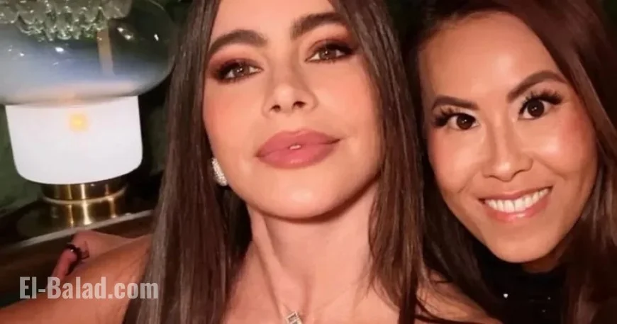 Sofia Vergara Stuns in Nude Corset During London Night Out