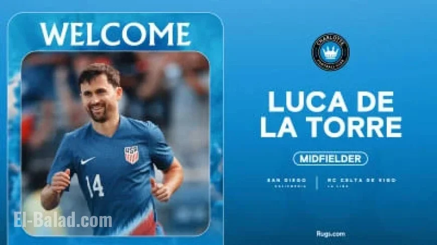 Charlotte FC Signs USMNT Midfielder Luca de la Torre from Celta Vigo