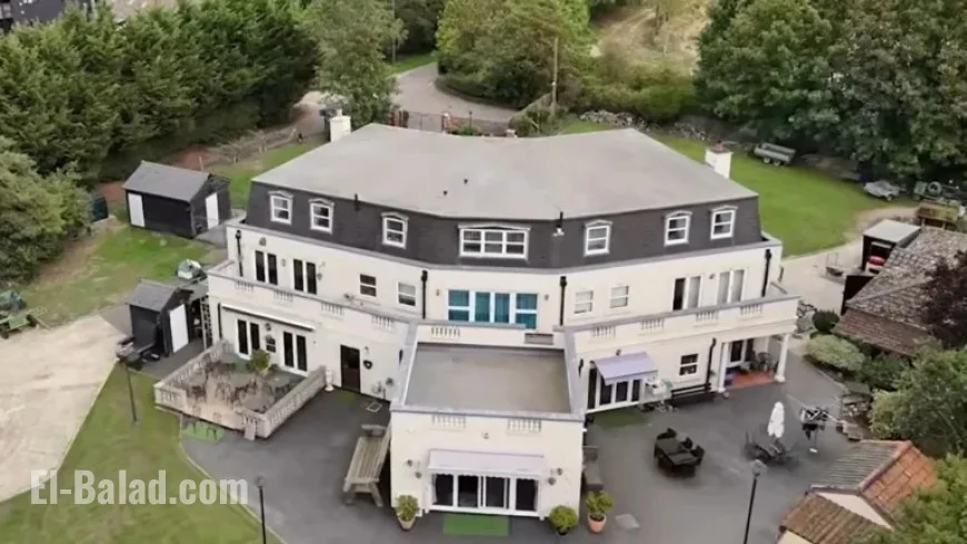 Bobby George’s Dart-Shaped Mansion: 18 Bedrooms, Three Lakes Crafted