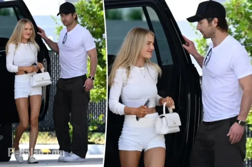 Glen Powell and Michelle Randolph Escape to Miami for Holidays