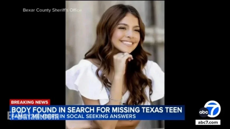 Texas Teen’s Body Found; No Foul Play Suspected, Says Sheriff