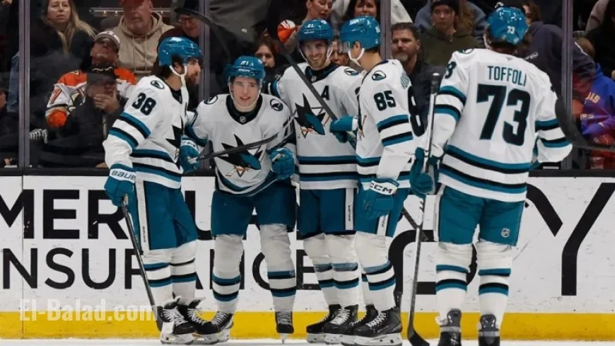 Macklin Celebrini Reaches Milestone in Sharks’ Victory Over Ducks
