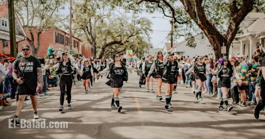 Bad Moms Dance Krewe Joins London New Year’s Day Parade