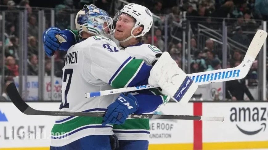Canucks Highlights: Lankinen Remains Undefeated in Shootouts This Season