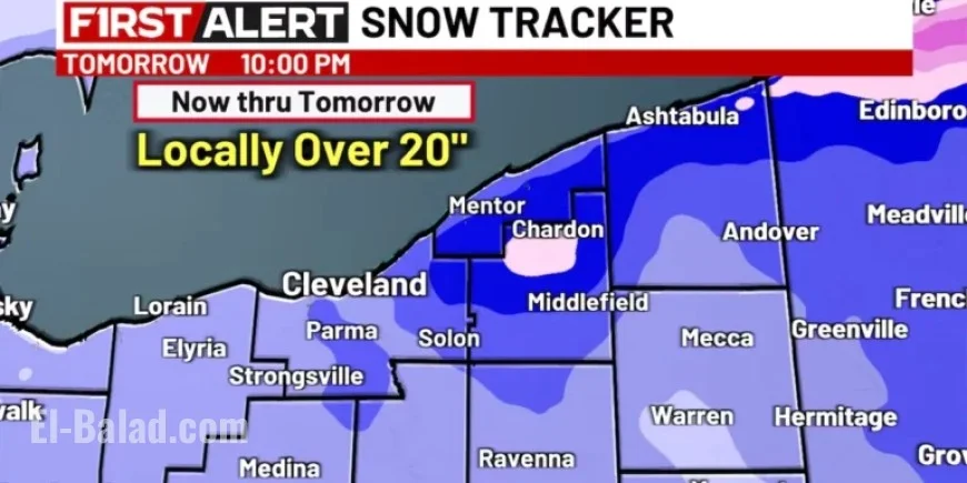 “Snowstorm Alert: Travel Disruptions Ahead Through Wednesday”