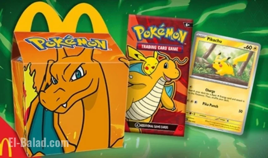 Pokémon Trading Cards Return to McDonald’s for 30th Anniversary Celebration