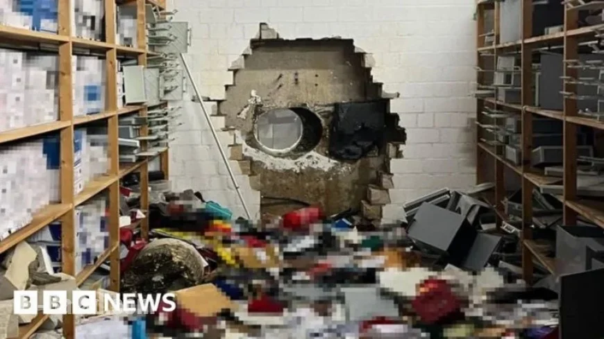 Thieves Drill into German Bank, Steal €30M in Heist