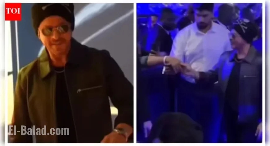 Shah Rukh Khan Delights Fan with Heartfelt Reaction at Dubai Event