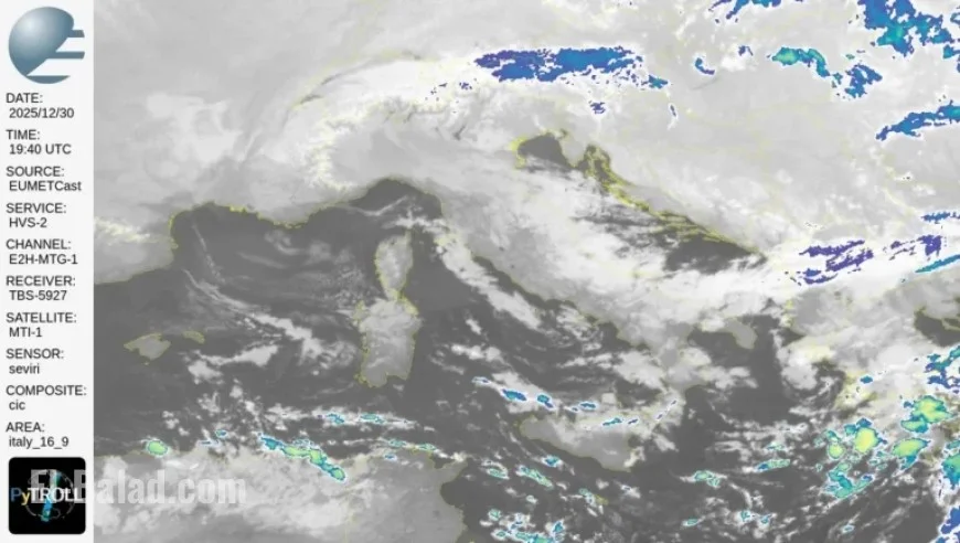 Abruzzo Weather Forecast for December 31st and January 1st