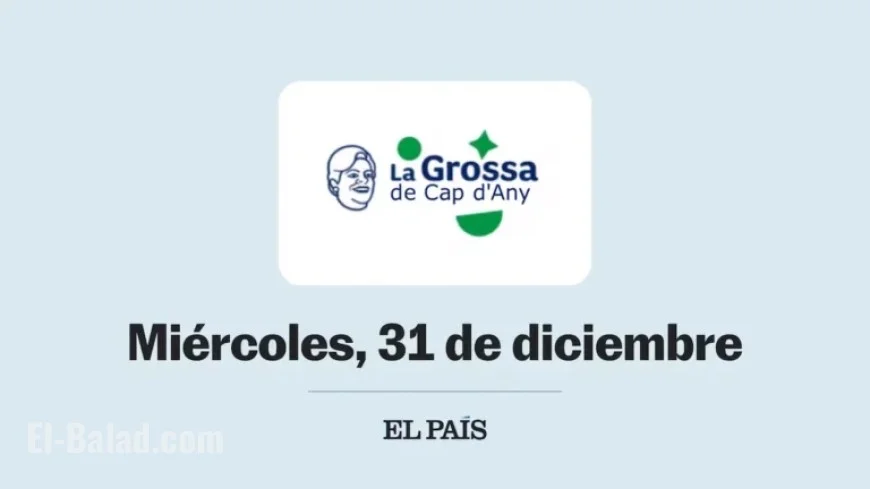 La Grossa de Cap d’Any: December 31st Draw Set for Wednesday