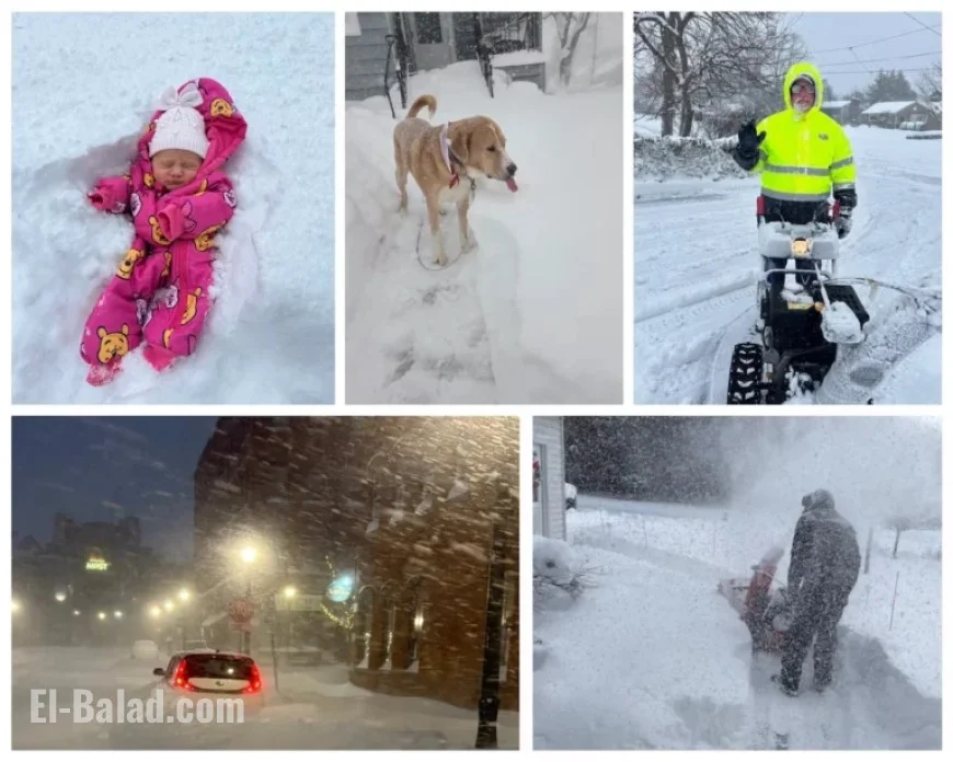 Captivating Photos Reveal Central New Yorkers’ Mastery in Managing Snowstorms
