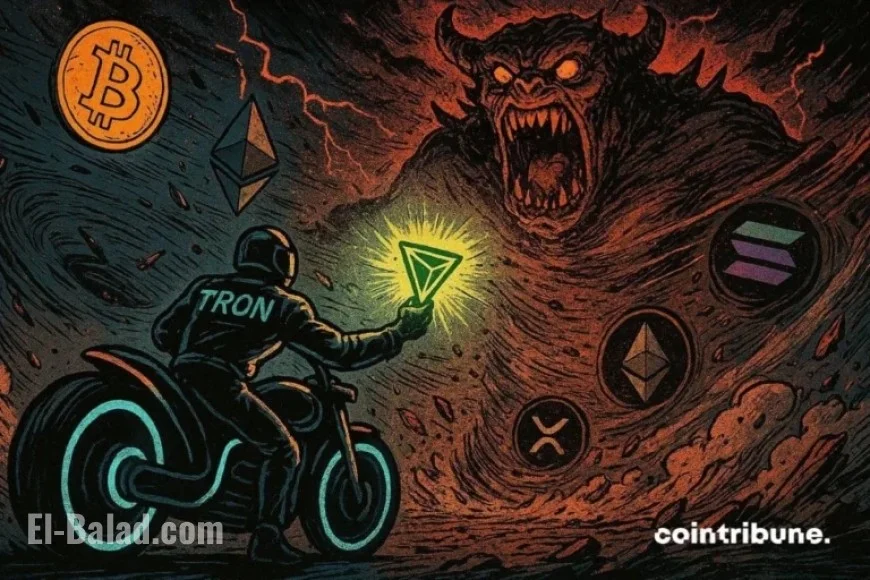 TRON Surges Amid Crypto Market Challenges