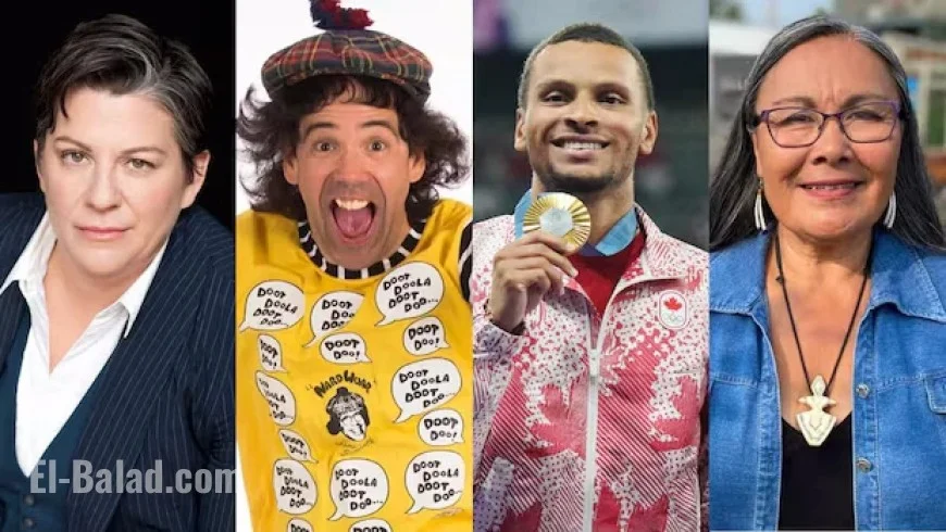 Andre De Grasse and Nardwuar Join 80 New Order of Canada Appointees