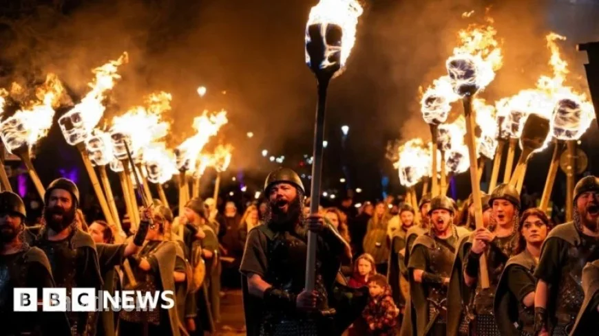 Edinburgh’s Hogmanay Celebrations Ignite with Torchlight Procession