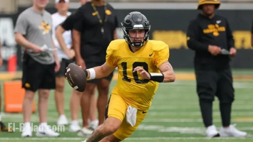 Iowa Football Kicks Off 2026 QB Competition Early